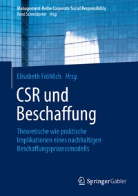 Abbildung von: CSR und Beschaffung - Springer Gabler