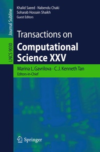 Enlarge image Cover: Transactions on Computational Science XXV - Springer