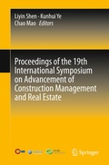 Cover: Proceedings of the 19th International Symposium on Advancement of Construction Management and Real Estate - Springer