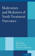 Cover: Moderators and Mediators of Youth Treatment Outcomes - Oxford University Press Inc