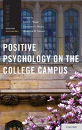 Cover: Positive Psychology on the College Campus - Oxford University Press Inc