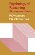 Cover: Psychology of Reasoning - Harvard University Press