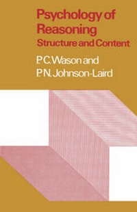 Enlarge image Cover: Psychology of Reasoning - Harvard University Press
