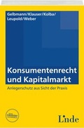 Cover: Konsumentenrecht und Kapitalmarkt - Linde