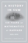 Cover: A History in Sum - Harvard University Press