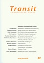 Cover: Transit 42. Europäische Revue - Neue Kritik
