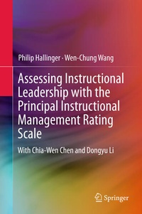 Enlarge image Cover: Assessing Instructional Leadership with the Principal Instructional Management Rating Scale - Springer