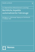 Abbildung von: Rechtliche Aspekte automatisierter Fahrzeuge - Nomos