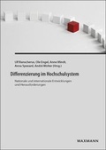 Cover: Differenzierung im Hochschulsystem - Waxmann