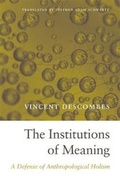 Cover: The Institutions of Meaning - Harvard University Press