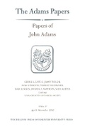 Cover: Papers of John Adams: Volume 17 - The Belknap Press