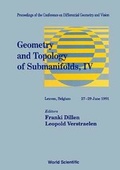 Bild: Geometry And Topology Of Submanifolds Iv - Proceedings Of The Conference On Differential Geometry And Vision - World Scientific Publishing Co Pte Ltd