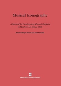 Enlarge image Cover: Musical Iconography - Harvard University Press