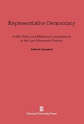 Cover: Representative Democracy - Harvard University Press