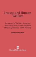 Cover: Insects and Human Welfare - Harvard University Press