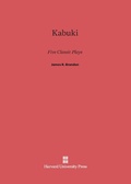 Cover: Kabuki - Harvard University Press