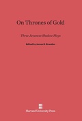 Cover: On Thrones of Gold - Harvard University Press