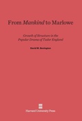 Cover: From Mankind to Marlowe - Harvard University Press