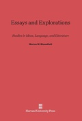 Cover: Essays and Explorations - Harvard University Press