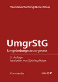 Cover: Umgr&uuml;ndungssteuergesetz UmgrStG - Manz