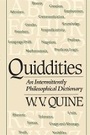Cover: Quiddities - The Belknap Press