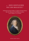 Cover: ". kein  Geistlicher hat ihn begleitet." - Michael Imhof Verlag