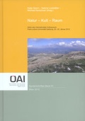 Cover: Natur - Kult - Raum - &Ouml;sterreichisches Arch&auml;olog. Inst.