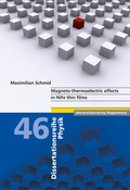 Cover: Magneto-thermoelectric effects in NiFe thin films - Universit&auml;tsverlag Regensburg