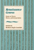 Cover: Renaissance Genres - Harvard University Press