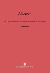 Enlarge image Cover: Allegory - Harvard University Press