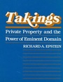 Cover: Takings - Harvard University Press