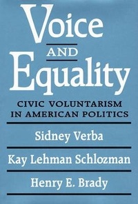 Enlarge image Cover: Voice and Equality - Harvard University Press