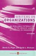 Cover: Writers on Organizations - Penguin Books Ltd