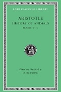 Cover: History of Animals, Volume III - Harvard University Press