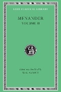 Cover: Menander, Volume II - Harvard University Press