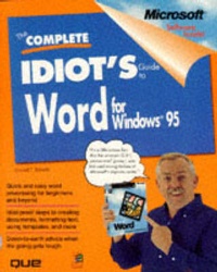 Enlarge image Cover: The Complete Idiot's Guide to Word for Windows 95 - Que