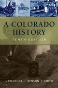 Cover: A Colorado History, 10th Edition - West Winds Press