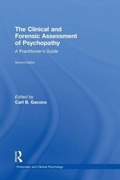 Cover: The Clinical and Forensic Assessment of Psychopathy - Routledge
