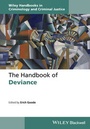 Cover: The Handbook of Deviance - Wiley-Blackwell