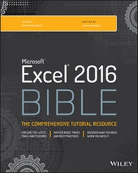 Abbildung von: Excel 2016 Bible - Wiley