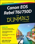 Cover: Canon EOS Rebel T6i / 750D For Dummies - Wiley