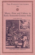Cover: Music, Print and Culture in Early Sixteenth Century Italy - The British Library Publishing Division