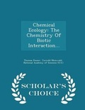 Cover: Chemical Ecology - Scholar's Choice