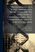 Cover: Development of a Rapid, Immobilized Probe Assay for the Detection of Mitochondrial DNA Variation in the Hvi and Hvii Regions - Scholar's Choice Edition - Scholar's Choice