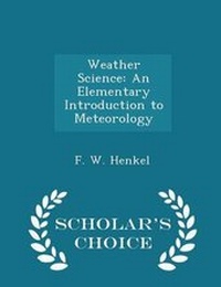 Abbildung von: Weather Science - Scholar's Choice