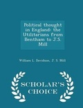 Cover: Political Thought in England - Scholar's Choice
