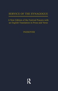 Enlarge image Cover: Service of the Synagogue - Routledge