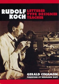 Enlarge image Cover: Rudolph Koch - The British Library Publishing Division
