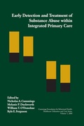 Cover: Early Detection and Treatment of Substance Abuse within Integrated Primary Care - New Harbinger Publications