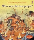 Cover: Who Were the First People? - Usborne Publishing Ltd